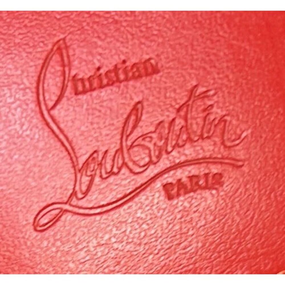 Christian Louboutin Paris Loubicity Weekender Embroidered Fabric Black - Picture 6 of 6